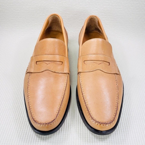 G.H. Bass & Co. Tan Leather Loafers - Picture 2 of 10